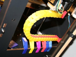 ctc cabo de corrente 2 peça design diferentes opções raio 3d a impressora partes flashforge 3d print model - Mito3D