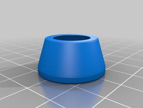 ıkea franklin bar taburesi bacak cap yedek parçaları 3d print model - Mito3D