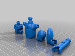 Körperteile 3d drucken 3d print model - Mito3D
