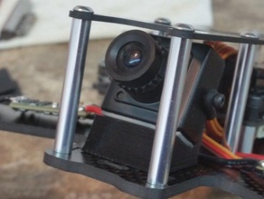 gerçek kamera v3 22degrees monte edin rc araçlar 3d print model - Mito3D