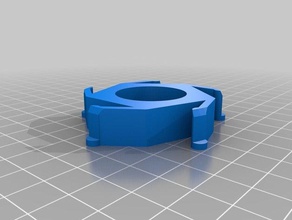 my customized spool hub adapter 255 3d printer parts 3d print model - Mito3D
