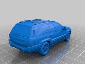 grand cherokee jeep 2000 automotivo 3d print model - Mito3D