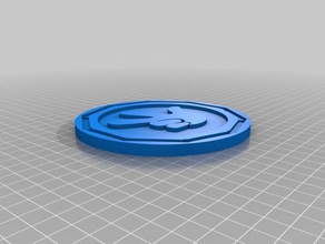 fixiki emblem sew toy game accessories 3d print model - Mito3D