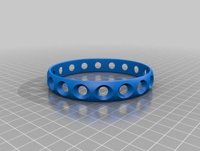18 hole ring jewelry 3d print model - Mito3D