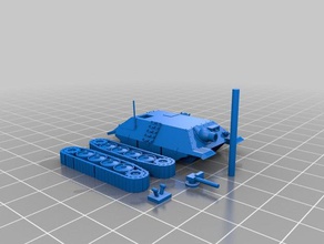 hetzer vehicles 3d print model - Mito3D