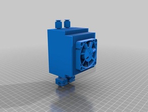 de alumínio do dissipador calor hotend 3d impressão 3d print model - Mito3D