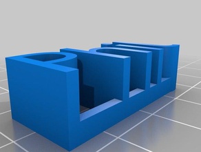 özel 3d isim plakası phil benim heykeller 3d print model - Mito3D