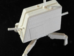 pequeño robot de juguete juego accesorios 3d print model - Mito3D