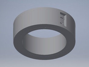 bague mémoire les anneaux assistivetech 3d print model - Mito3D