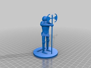 knight board game 3d printing boardgame 3d print model - Mito3D