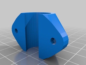 axe lm8uu portant la pince p3 acier 3d de l'imprimante pièces p3steel 3d print model - Mito3D