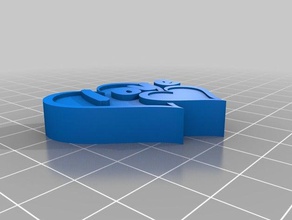 love button organization customized 3d print model - Mito3D