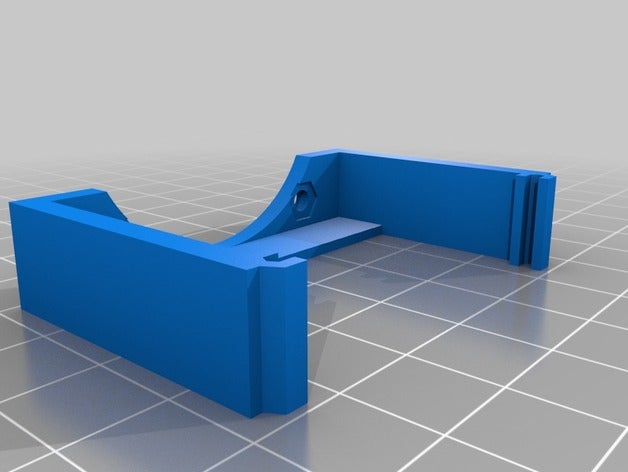 melzi v2 fan brackets 40mm 3d printer parts customized 3D print model - Mito3D