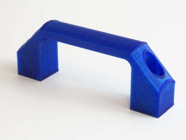 handle 2020 extrusion openbuilds v-slot 3d printer parts aluminum customizer openscad vslot 3D print model - Mito3D