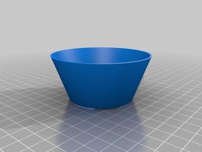 my customized parameterized flanged lens hood3 camera 3d print model - Mito3D