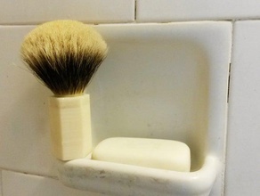 make high quality shaving brush cheap +- bathroom 3d print model - Mito3D