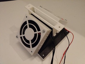 fumeair purificador 3d a impressora acessórios 3d print model - Mito3D