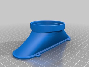 a campânula 55 od tubo de pvc 3d impressão 3d print model - Mito3D
