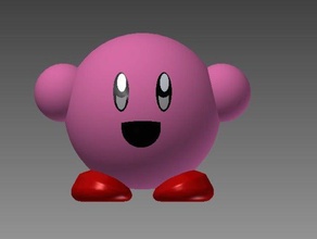 kirby toys games 3d print model - Mito3D