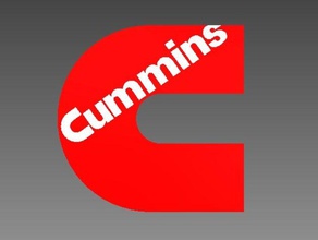 cummins logo signs logos 3d print model - Mito3D