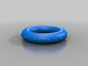 my customized rodin coil donut creator electronics 3d print model - Mito3D