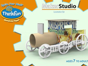 locomotiva 3d la impresión juguetes de construcción locomotora los trenes del modelo primavera vapor madre thinkfunchallenge tvy 3d print model - Mito3D
