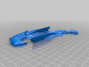 el rayo de la pistola 3d impresión 3d print model - Mito3D