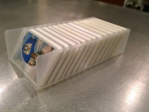 personalizzabile con carta di caddy giocattolo gioco accessori carte catan customizer organizzatore archiviazione 3d print model - Mito3D