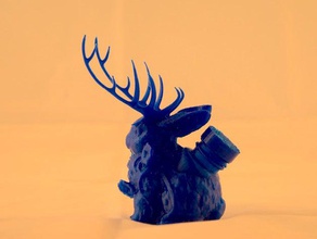 jackalope jolly creatures 3d print model - Mito3D