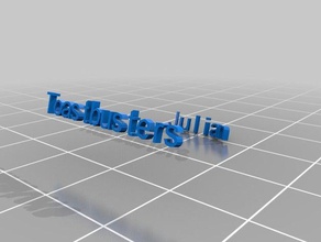 toastbuster julian yüzük özelleştirilmiş 3d print model - Mito3D