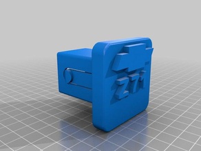 gancio di traino copertura 3d stampa 3d print model - Mito3D