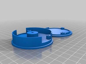 bobsweep wheel replacement parts 3d print model - Mito3D