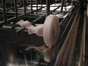 dishwasher wheel kitchen dining 3d print model - Mito3D