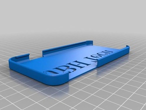 jbh caso di telefono mobile personalizzato 3d print model - Mito3D