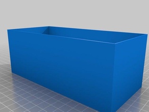 pencil box drawer insert tool holders boxes customized 3d print model - Mito3D