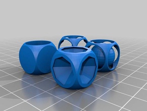 4 cool cubi 3d stampa 3d print model - Mito3D