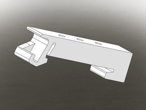 trilho din kit de montagem eletrônica 3d print model - Mito3D