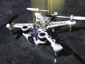 dragonfli nano quad rc vehículos cepillado el fpv quadcopter 3d print model - Mito3D