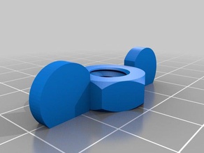 nut parts customized 3d print model - Mito3D