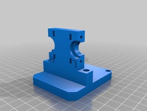 e3d dual printer extruders 3d print model - Mito3D