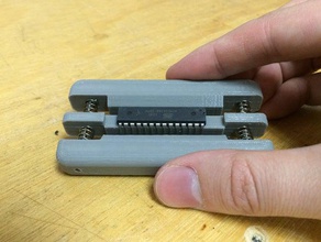 ic pin piastra elettronica 3d print model - Mito3D