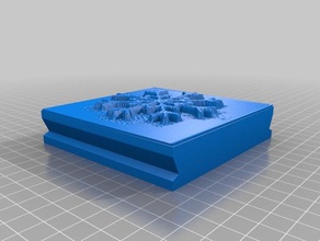 fiocco di neve provare i segni loghi personalizzato 3d print model - Mito3D