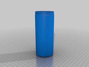 meu personalizada do recipiente de aperto da tampa contentores 3d print model - Mito3D