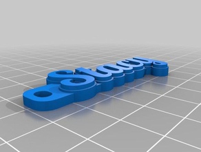 stacy llaveros personalizado 3d print model - Mito3D