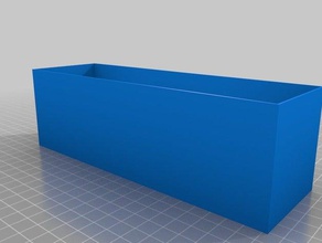 matita colorata scatola cassetto strumento i titolari caselle personalizzato 3d print model - Mito3D