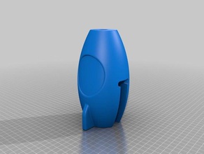 noka cola o corpo televisão rótulo de superfície traje 3d print model - Mito3D