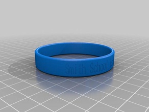 smith school bracelet bracelets customized 3d print model - Mito3D