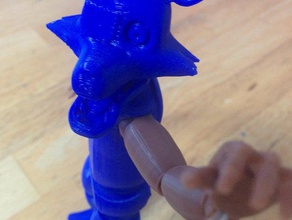 fnaf foxy rótula figura los juguetes juegos 3d print model - Mito3D