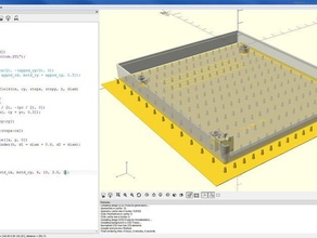 parametrico supporto generatore di campo altri helper 3d print model - Mito3D