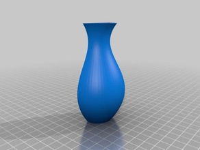 refrigerator magnetic flower vase no magnet holes vinil decor customized 3d print model - Mito3D